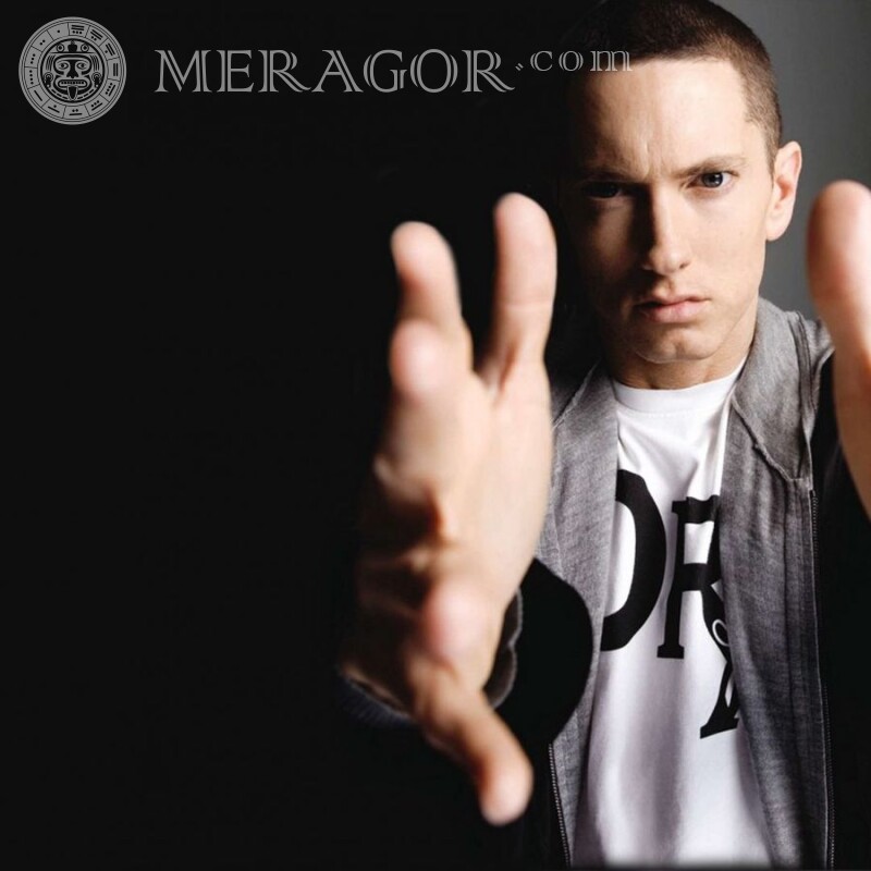 Eminem baixar foto de avatar para capa Músicos, dançarinos Pessoa, retratos Rapazes Celebridades