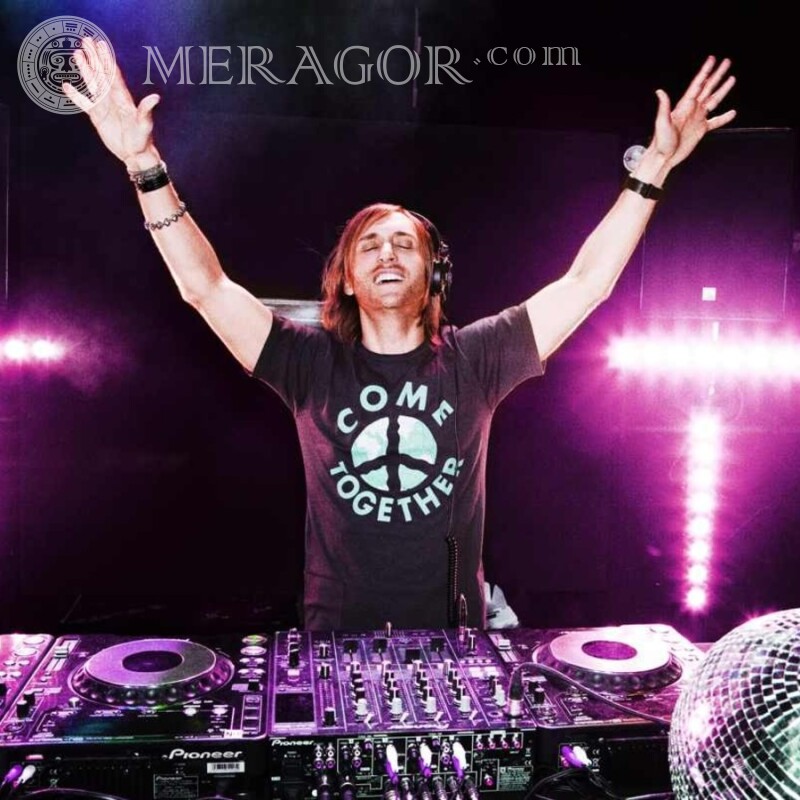 Foto do perfil do DJ David Guetta Músicos, dançarinos Homens Celebridades