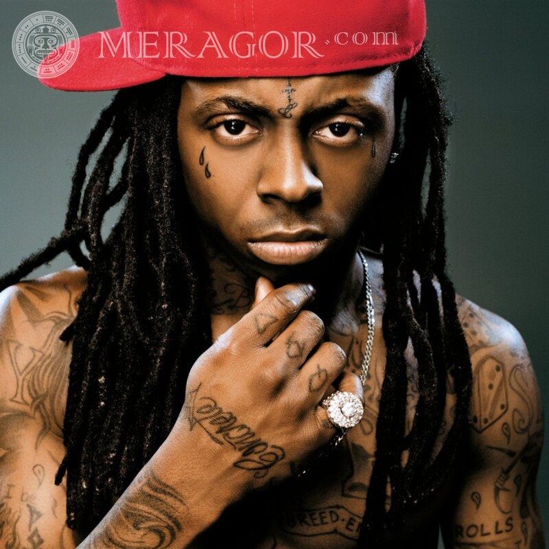 Descargar Lil Wayne avatar Músicos, bailarines Negros En la tapa Para VK