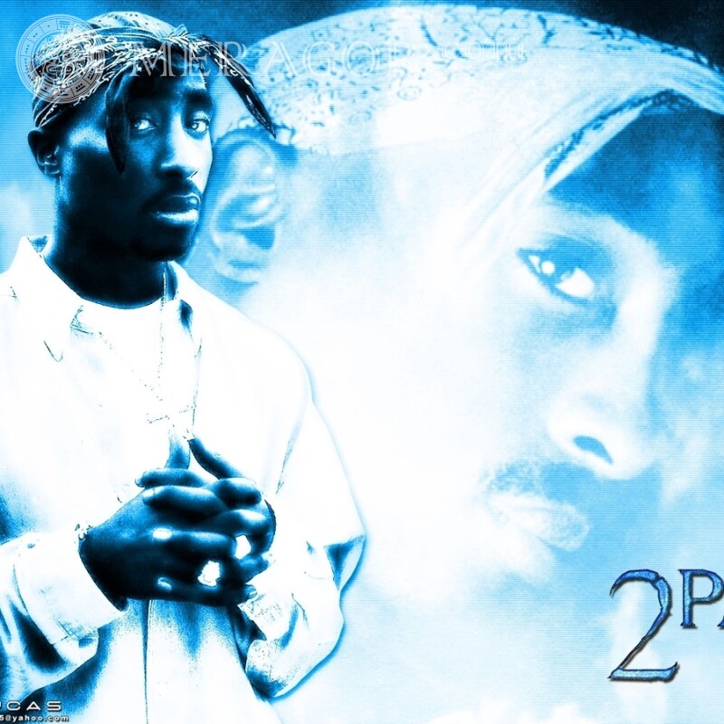 Download de Tupac Shakur no avatar Músicos, dançarinos Negros Homens Celebridades