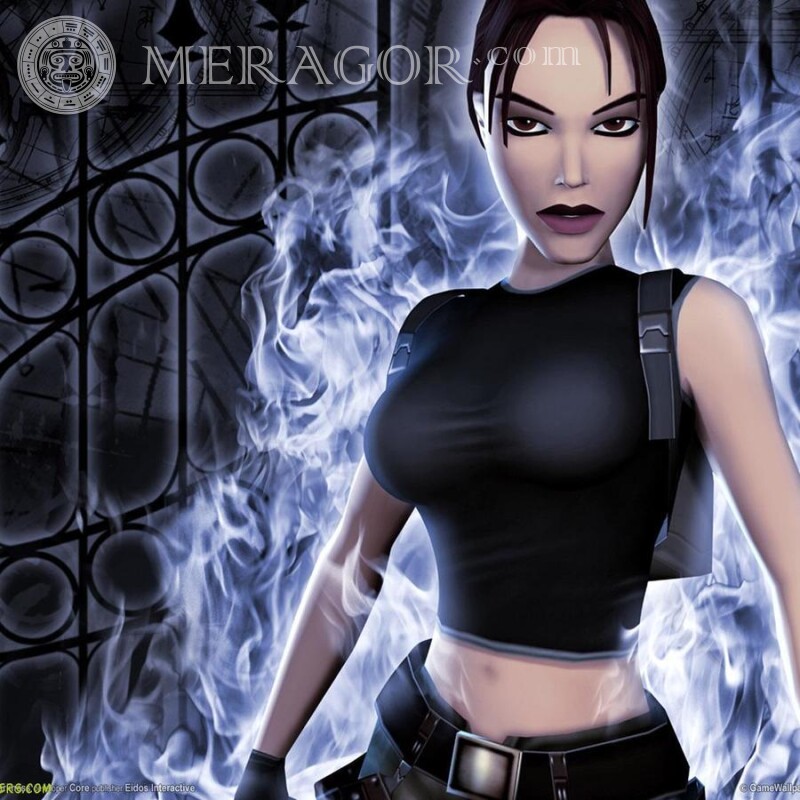 Картинка з гри Lara Croft на аватарку скачати Lara Croft Всі ігри