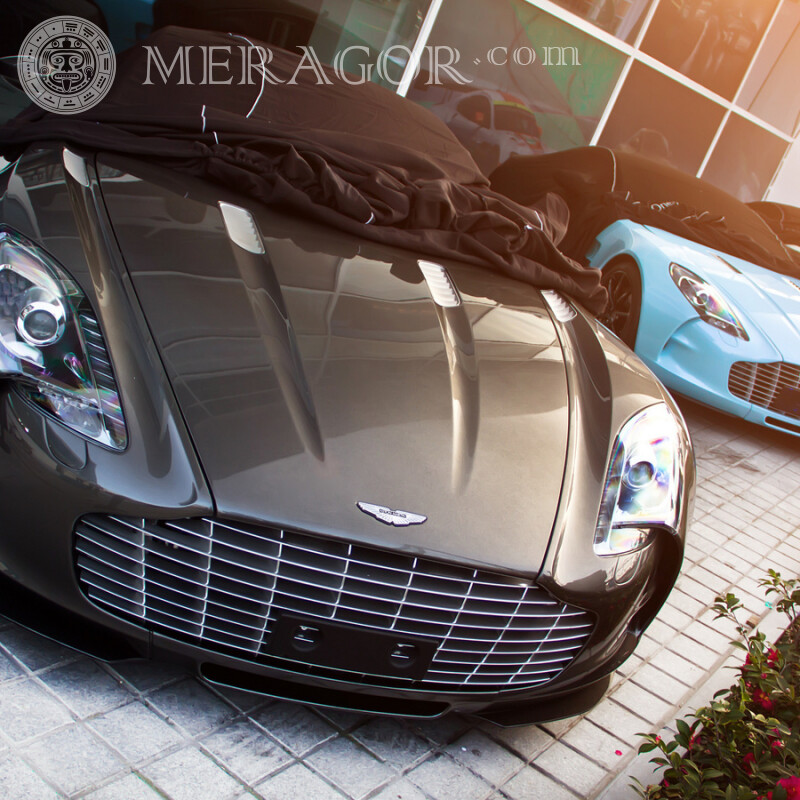 Foto del coche deportivo Aston Martin Autos Transporte