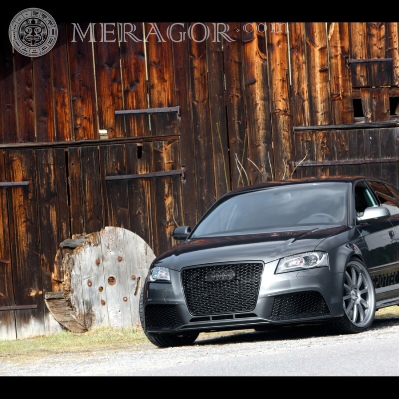 Descargar la foto de Audi para la portada de TikTok Autos Transporte