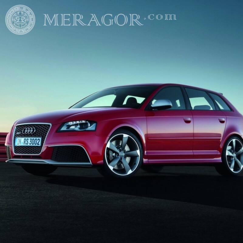 Foto de perfil de Audi descargar foto Autos Rojos Transporte