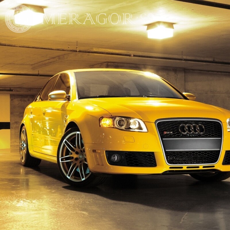 Download Audi photo on avatar Cars Transport