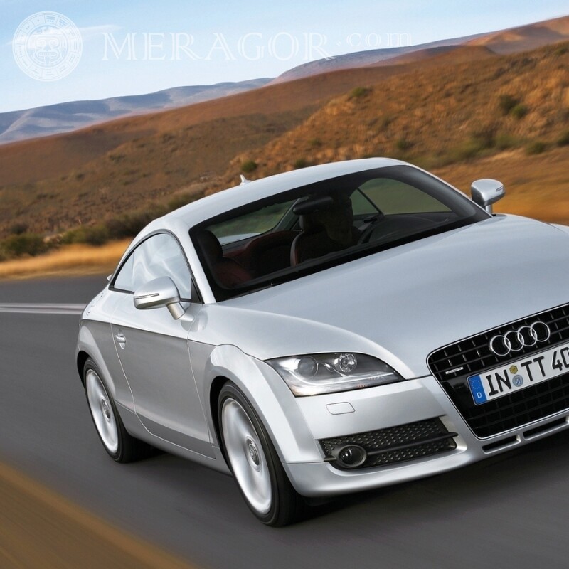 Photo d'un téléchargement Audi cool sur l'avatar du gars Les voitures Transport