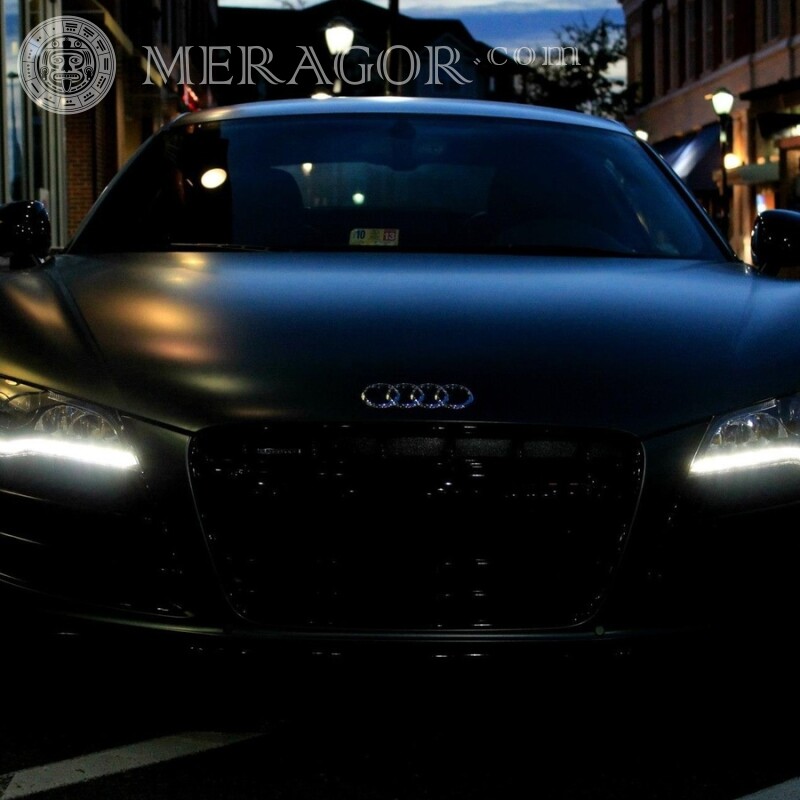 Фотография Audi скачать на аватарку для парня Автомобили Транспорт