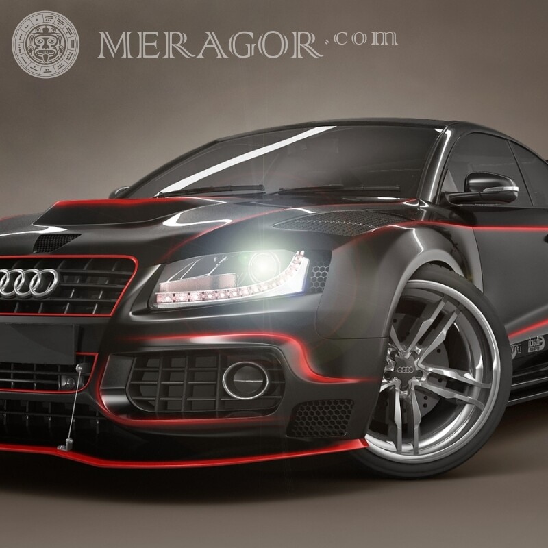 Audi на аватарку для парня Автомобили Транспорт