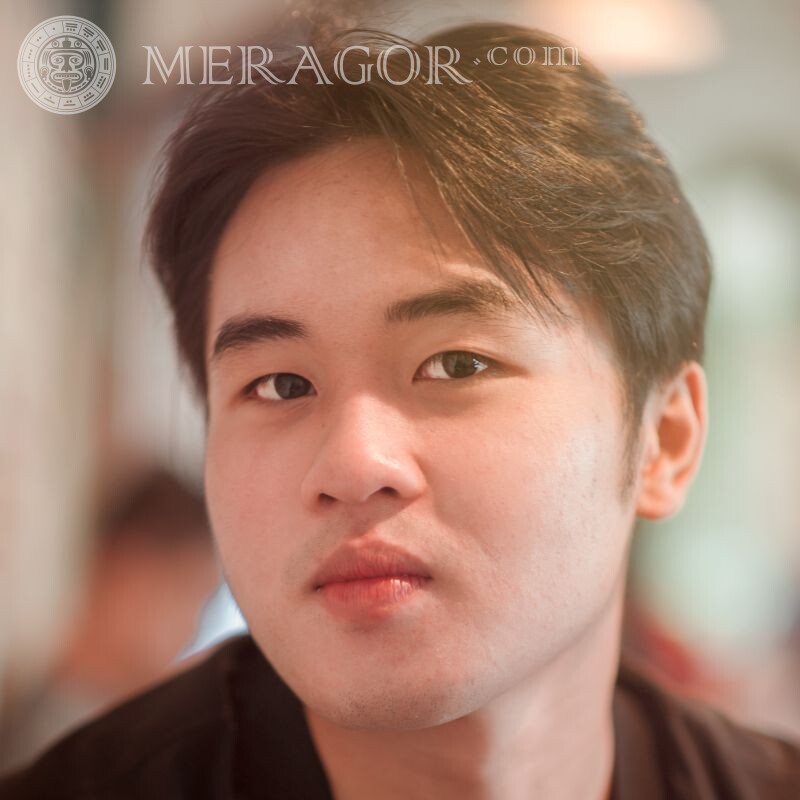 Kerl asiatische Aussehen herunterladen Gesichter von Jungs Asiaten Gesichter, Porträts