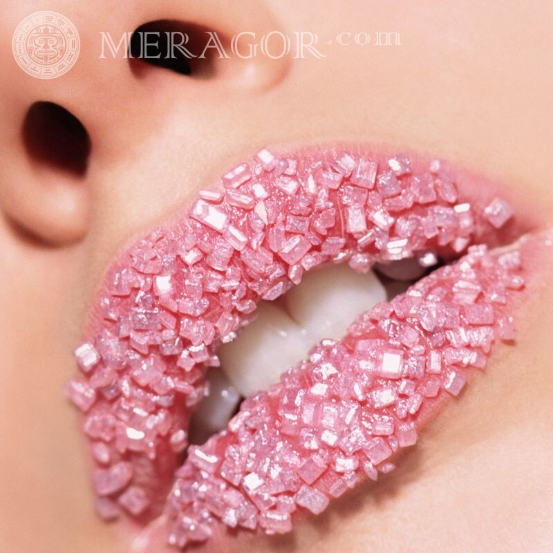 Glamorous lips picture for icon Glamorous Without face
