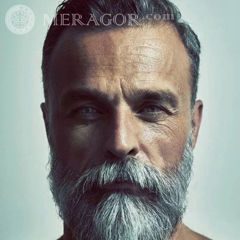 Photo of a man with a beard download for avatar Bearded Faces, portraits All faces Faces of men
