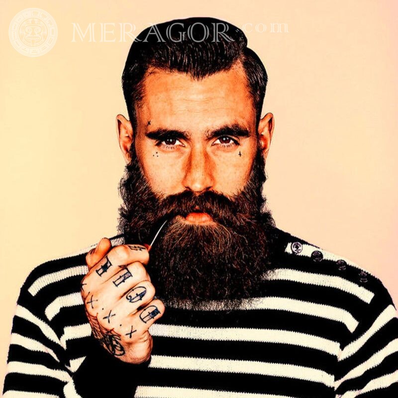 Lambert na foto de download do avatar Barbudo Pessoa, retratos Rostos de homens Homens