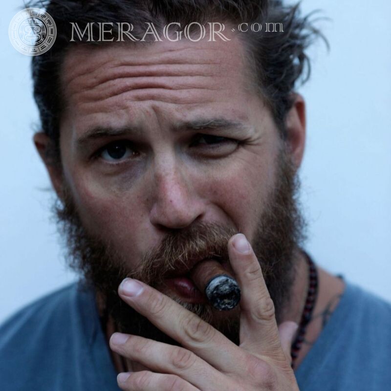 Tom Hardy with a beard Bearded Faces, portraits All faces Faces of men