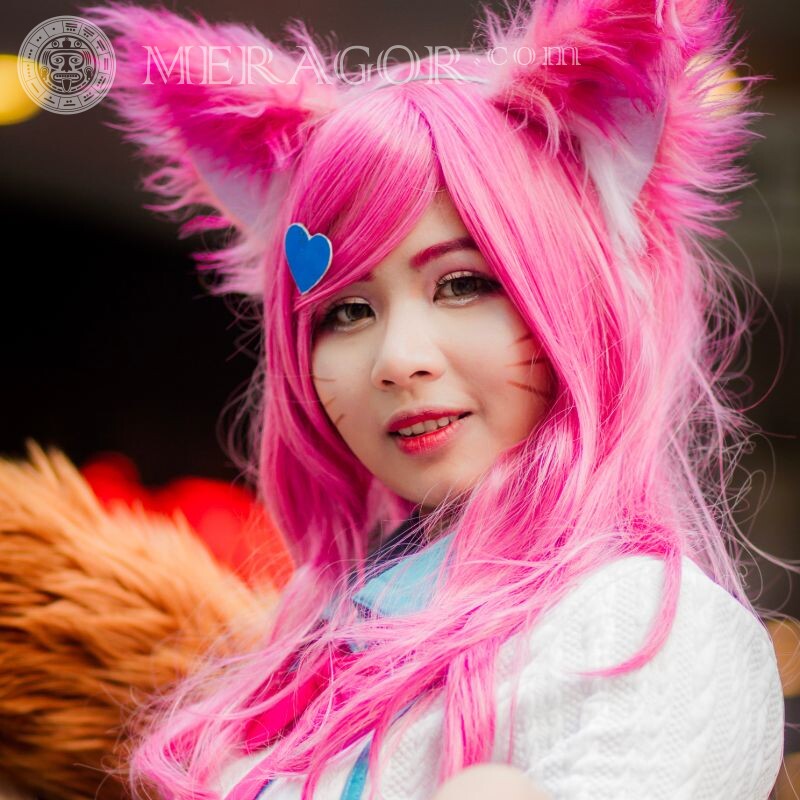 Girl fox cosplay for icon Girls Asians Small girls