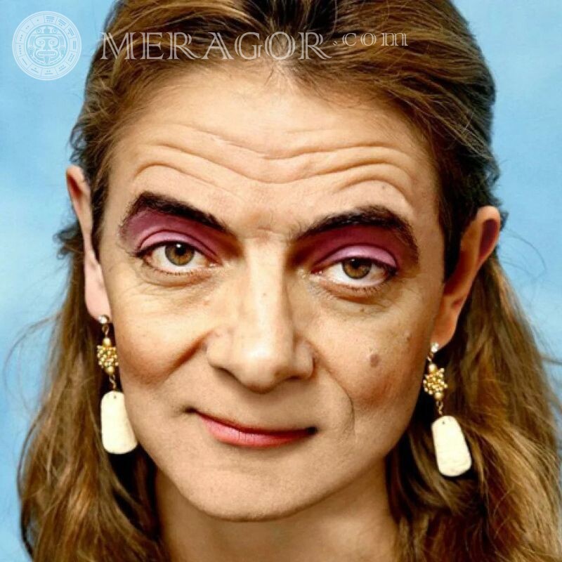 Mr Bean Woman Avatar herunterladen Hässlich Mädchen Frauen Gesichter, Porträts