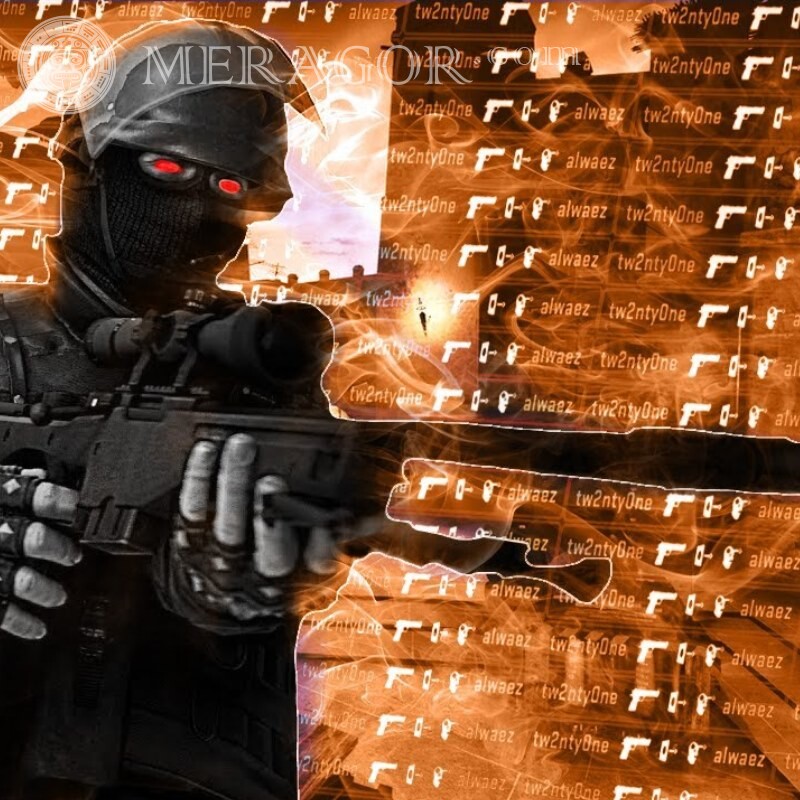 Картинка Стандофф червоні очі Standoff Counter-Strike