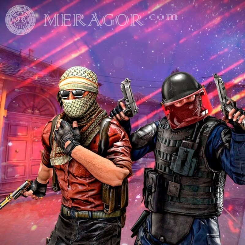 Papier peint Terroristes Standoff Counter-Strike