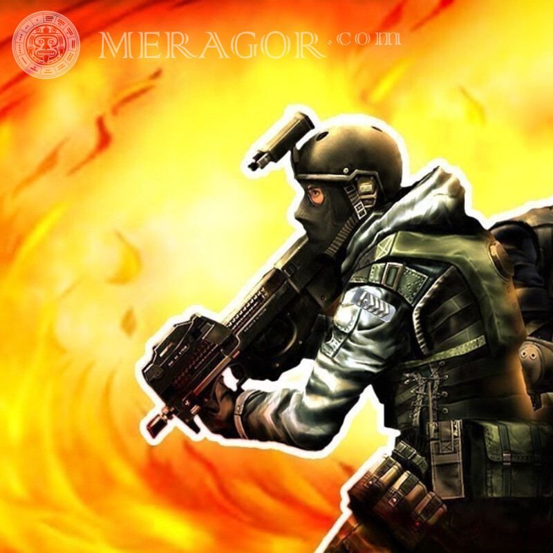 Картинка Стандофф 2 на фоне взрыва Standoff Все игры Counter-Strike