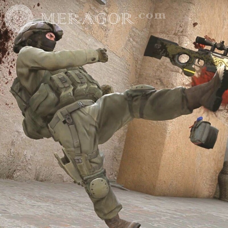 Imagen golpeando al oficial de las fuerzas especiales Standoff 2 | 2 Standoff Todos los juegos Counter-Strike