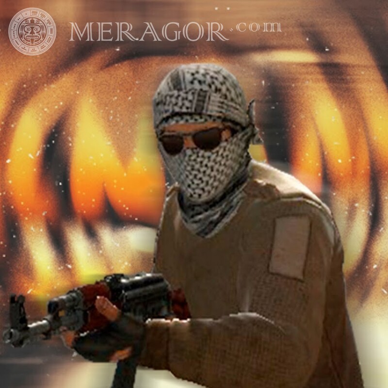 Baixar fotos com um terrorista no perfil do Standoff 2 para um menino Standoff Todos os jogos Counter-Strike