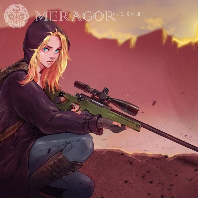 Photos du sniper Standoff 2 pour la photo de profil de la fille Standoff Tous les matchs Counter-Strike
