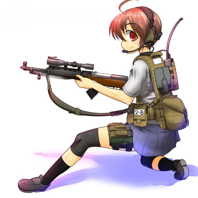 Anime avatar for Standoff girl Standoff All games Counter-Strike