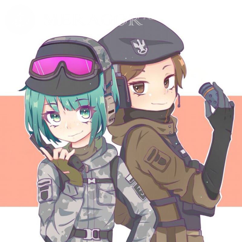 Anime-Polizei-Avatar für Standoff-Mädchen Standoff Alle Spiele Counter-Strike