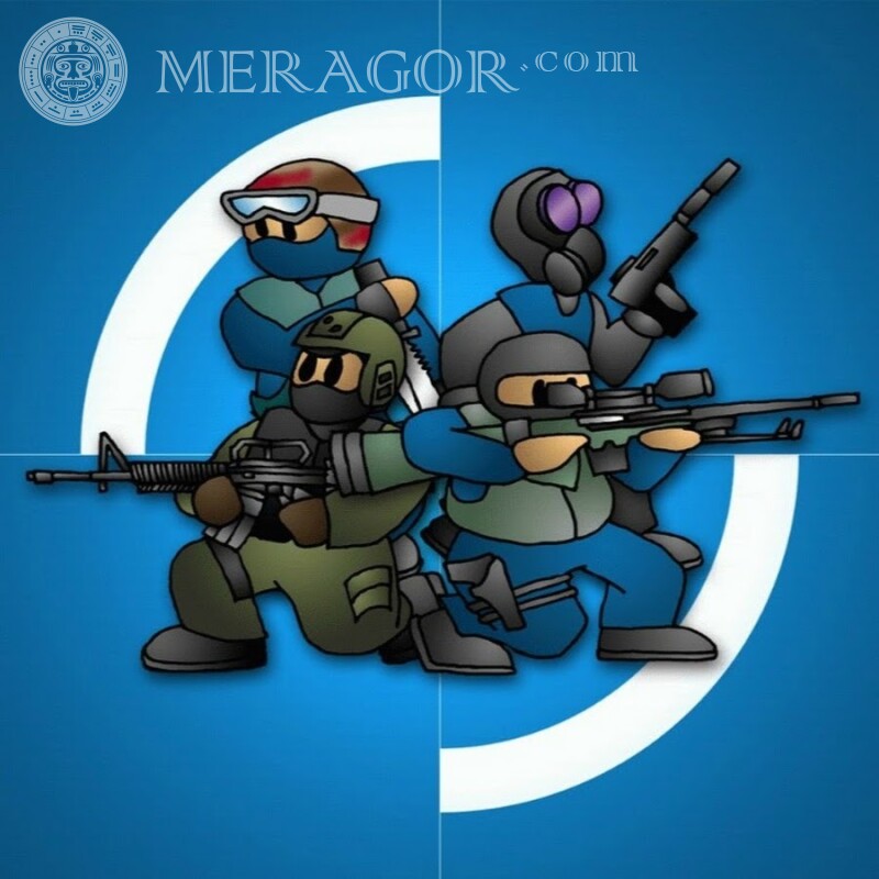 Картинка для клану поліції на аватарку Стандофф 2 | 2 Standoff Всі ігри Counter-Strike