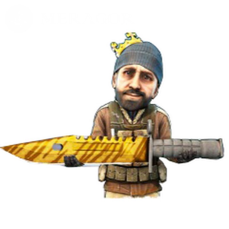 Imagen divertida de un criminal en el avatar de Standoff 2 | 2 Standoff Todos los juegos Counter-Strike