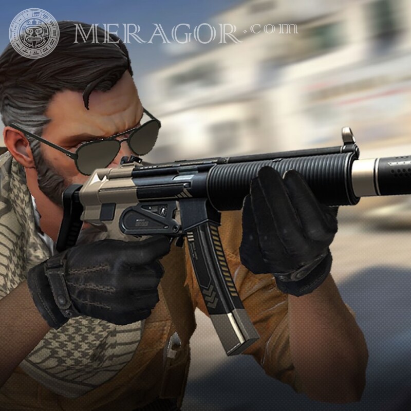 Avatar de um terrorista atirador para o jogo Standoff 2 | 2 Standoff Todos os jogos Counter-Strike