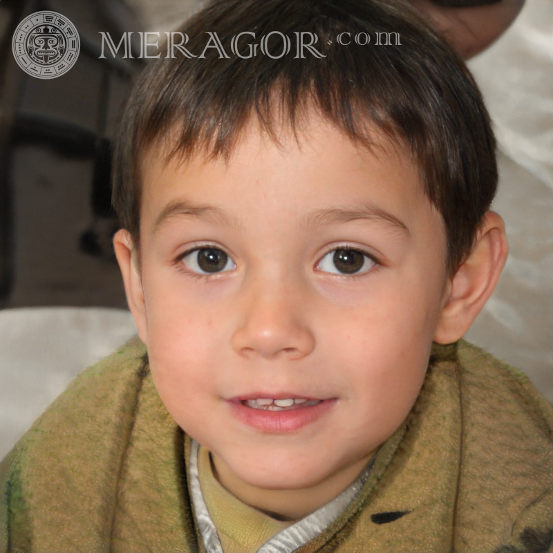 Foto de un niño común en un avatar para VK Rostros de niños Chicos jóvenes Para VK Caras, retratos