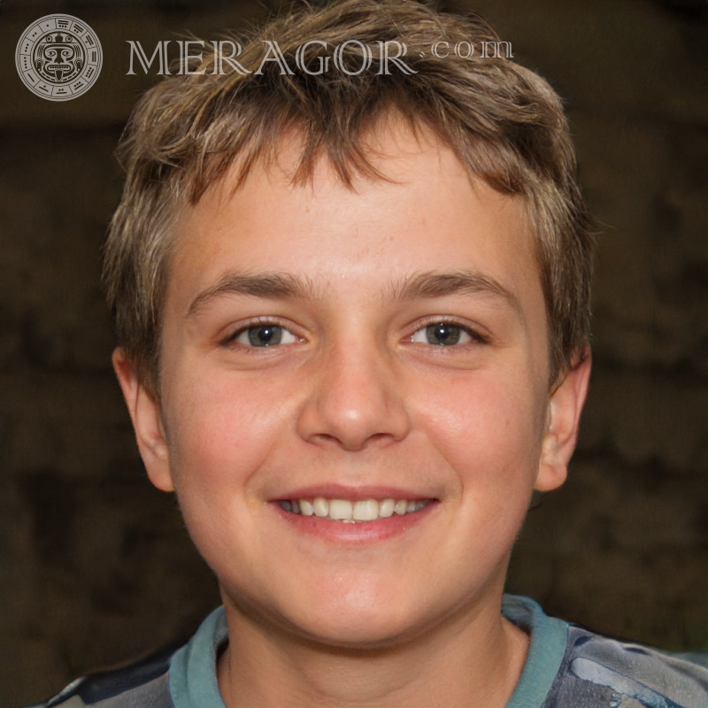 Photo of a simple boy for VK Faces of boys Young boys For VK Faces, portraits