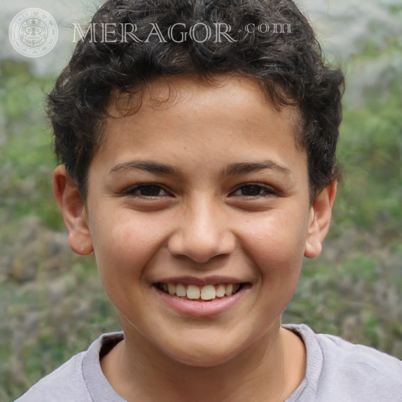 Photo of a boy's face for Twitter Faces of boys