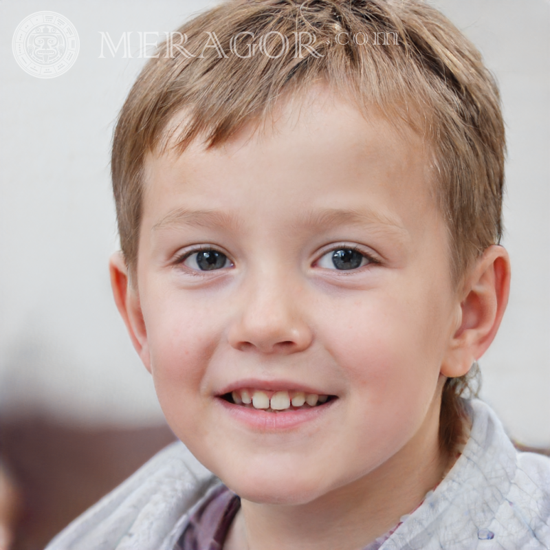 Visage photo un garçon de 3 ans Visages de garçons