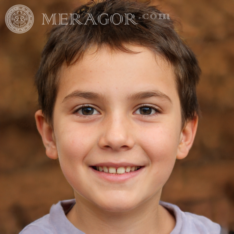 Download a photo of a boy with short hair for the cover Faces of boys Babies Young boys Faces, portraits