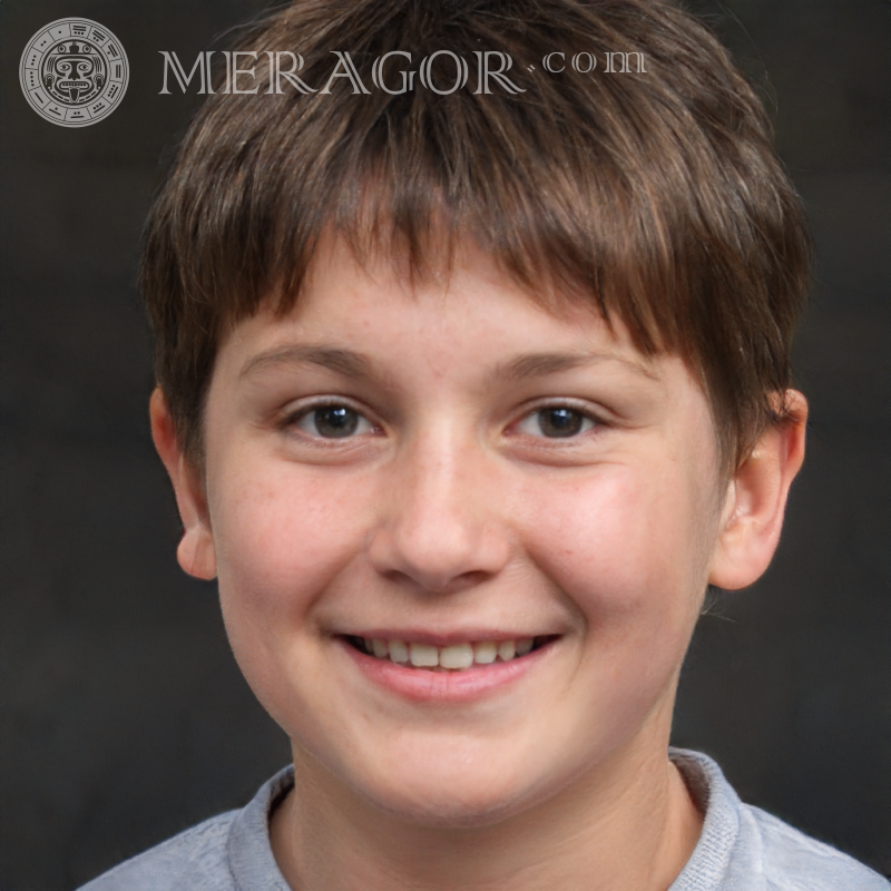 Photo of a happy boy on the street for YouTube 50 by 50 pixels Faces of boys Babies Young boys Faces, portraits