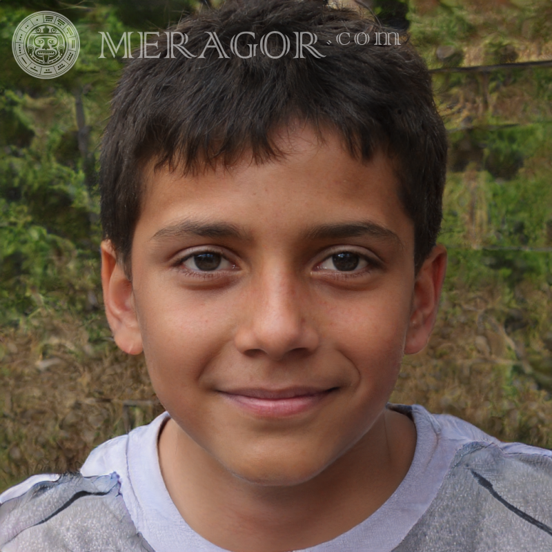 Photo of a tanned boy for social networks 50 x 50 pixels Faces of boys Babies Young boys Faces, portraits