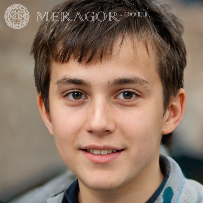 Foto eines Jungen für TikTok 150 x 150 Pixel Gesichter von Jungen Kindliche Jungen Gesichter, Porträts