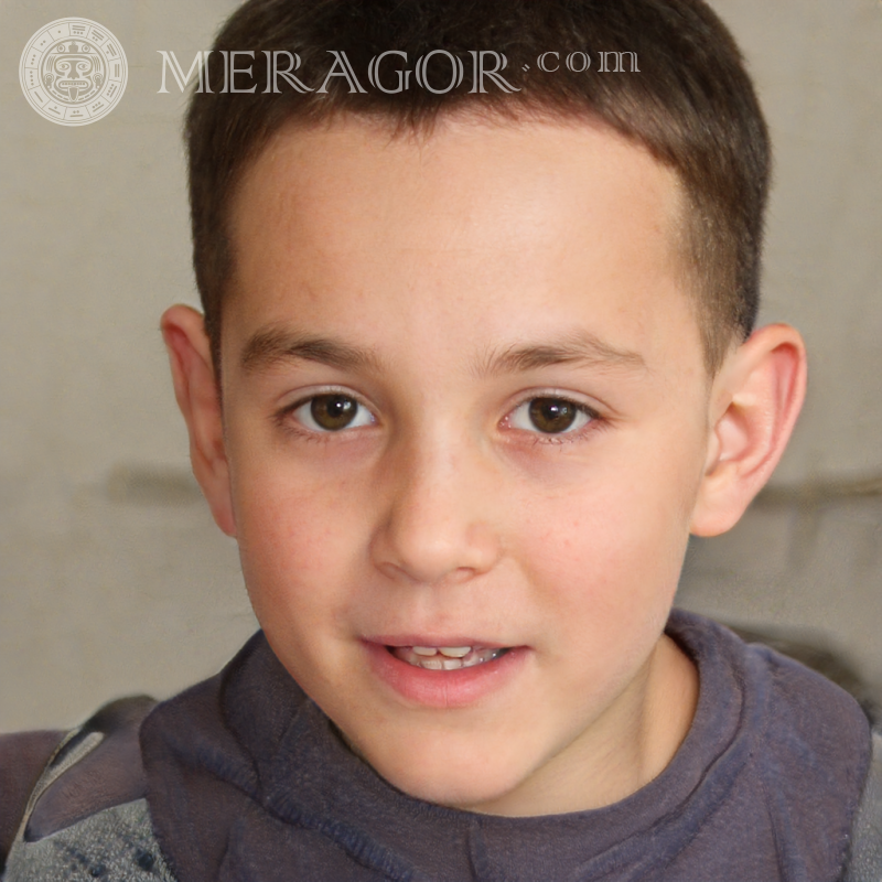 Foto de retrato de menino para registro Rostos de meninos Infantis Meninos jovens Pessoa, retratos