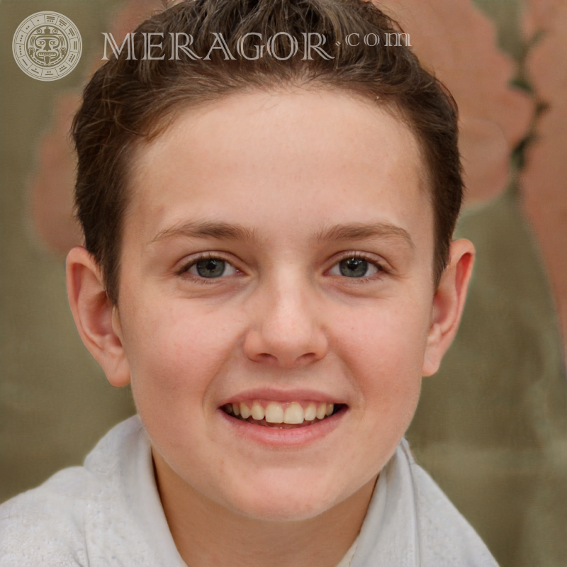 Porträt eines Jungen Foto 400 x 400 Pixel Gesichter von Jungen Kindliche Jungen Gesichter, Porträts