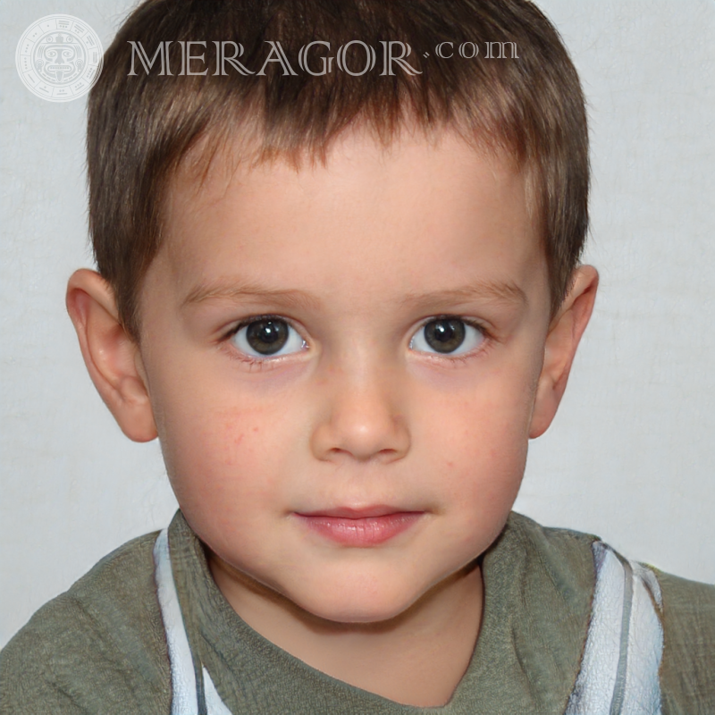 Retrato de um menino com 190 x 190 pixels Rostos de meninos Infantis Meninos jovens Pessoa, retratos