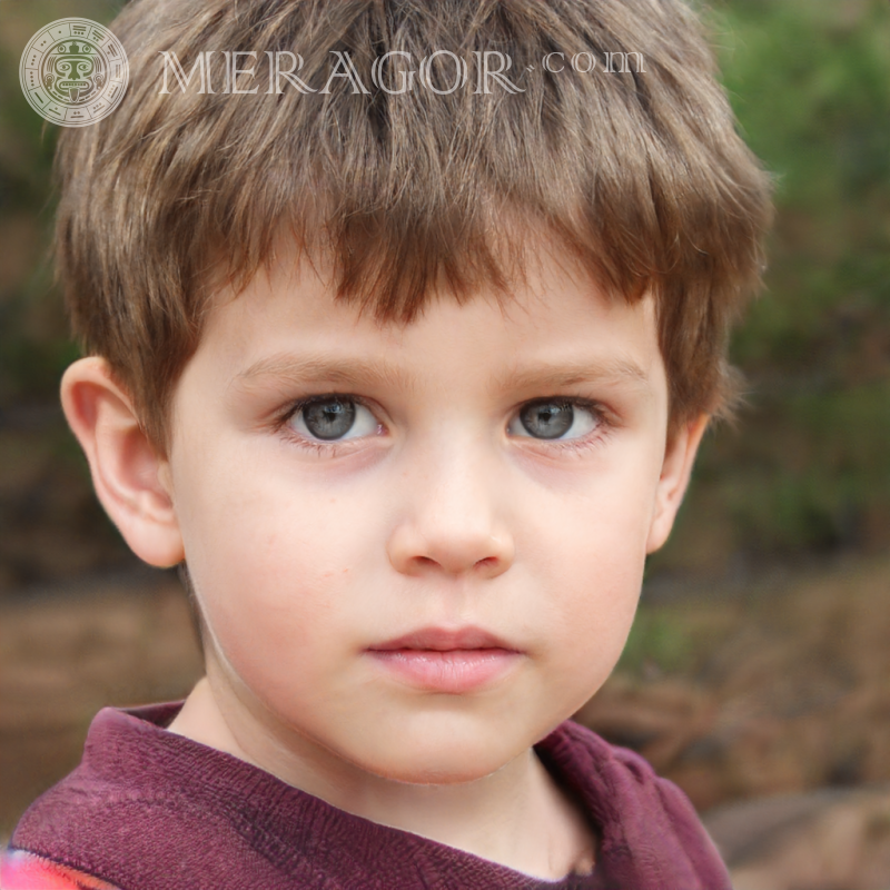 Portrait of a serious boy picture Faces of boys Babies Young boys Faces, portraits