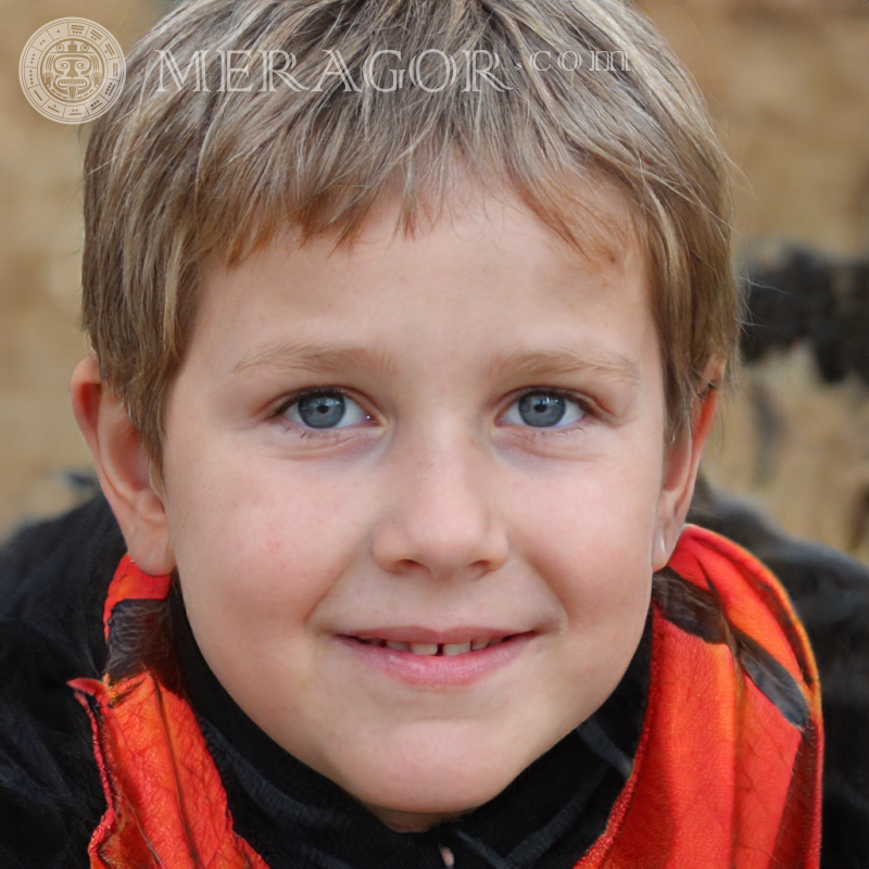 Foto eines braunhaarigen Jungen mit Kurzhaarschnitt für TikTok Gesichter von Jungen Kindliche Jungen Gesichter, Porträts