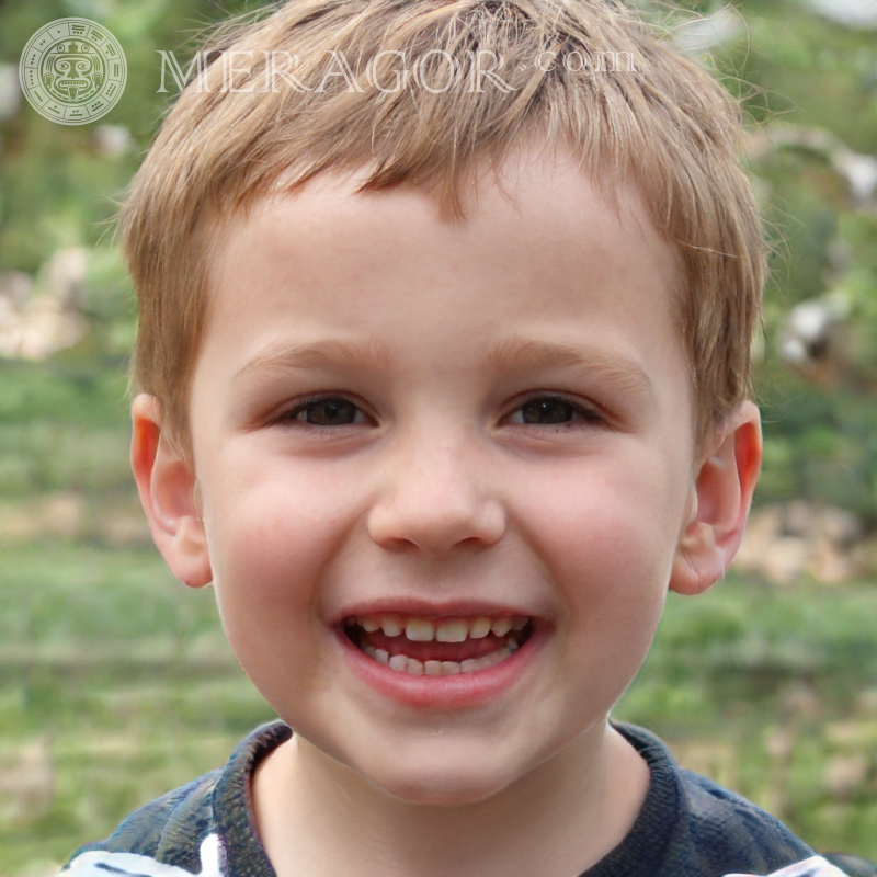 Photo of a funny boy Faces of boys Babies Young boys Faces, portraits