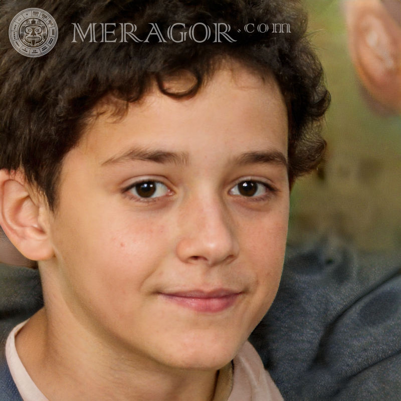 Photo of a cheerful little boy for Facebook Faces of boys Babies Young boys Faces, portraits