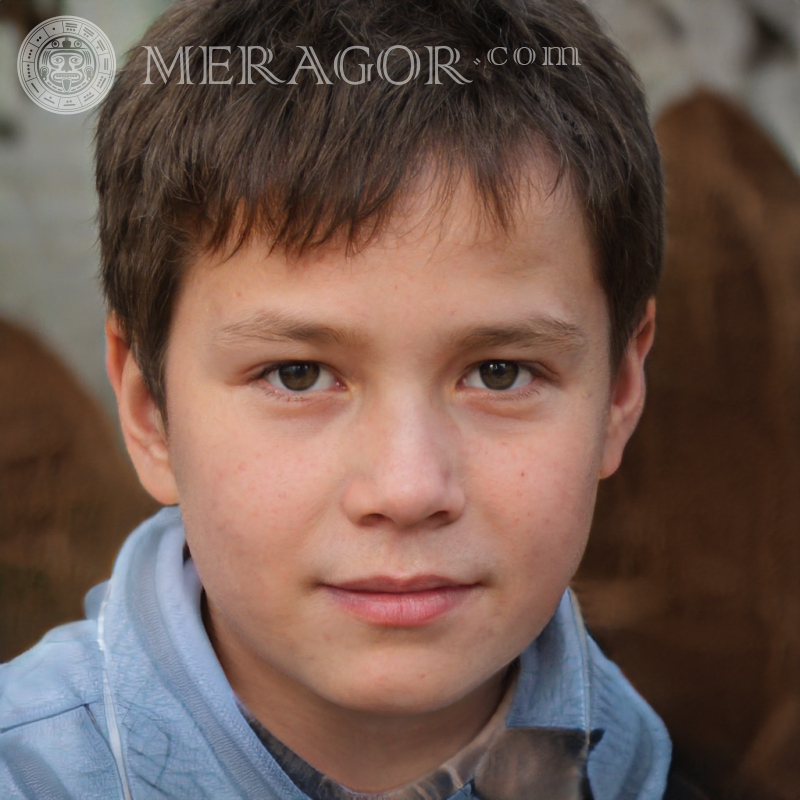 Foto des Jungen zur Registrierungsseite Gesichter von Jungen Kindliche Jungen Gesichter, Porträts
