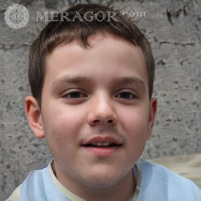 YouTube-Foto eines Jungen mit kurzem Haarschnitt Gesichter von Jungen Kindliche Jungen Gesichter, Porträts