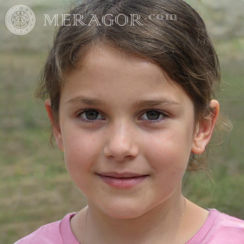 Générateur de visage de fille Meragor Visages de petites filles Visages, portraits