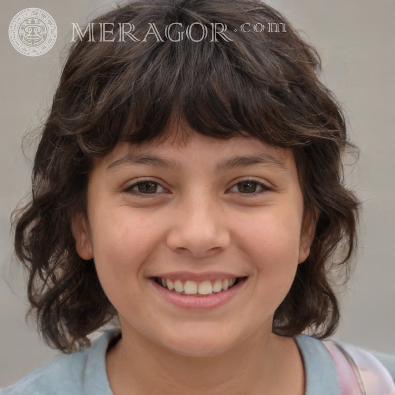 Foto de rosto de menina para autorização Rostos de meninas Pessoa, retratos