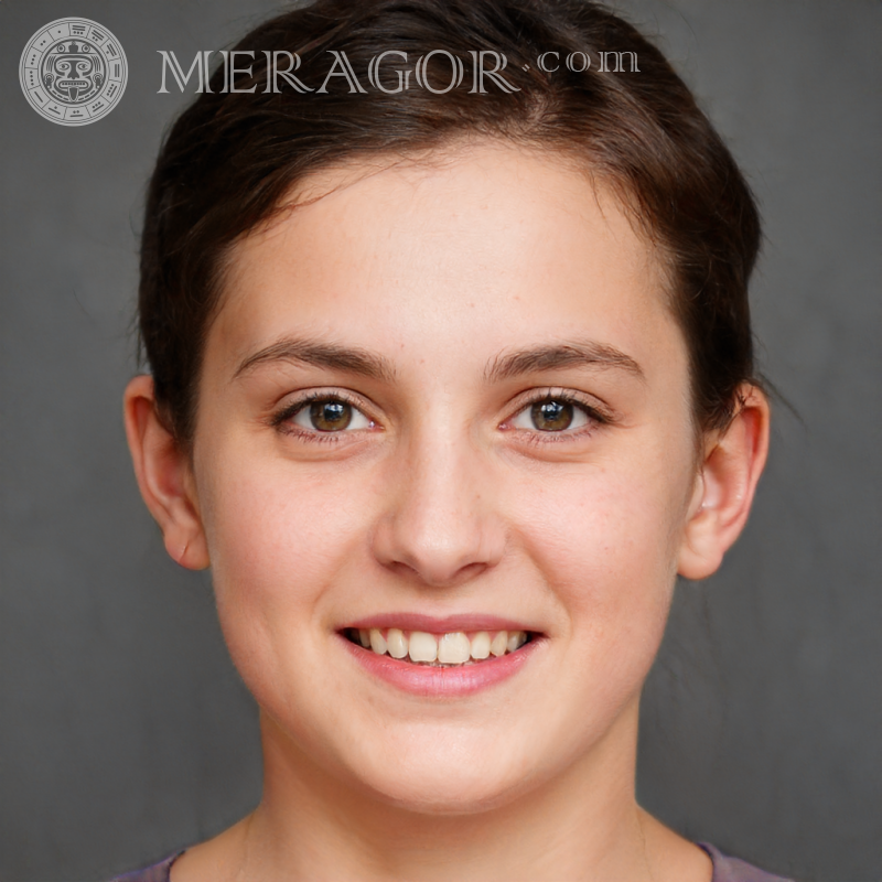 Foto de rosto de menina com 110 por 110 pixels Rostos de meninas Pessoa, retratos Extinto